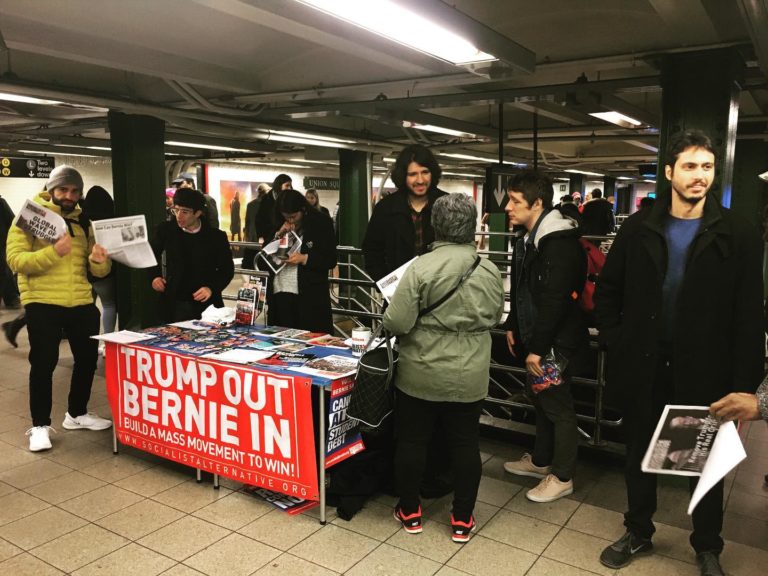 Socialist Alternative in Action: Sanders Campaign