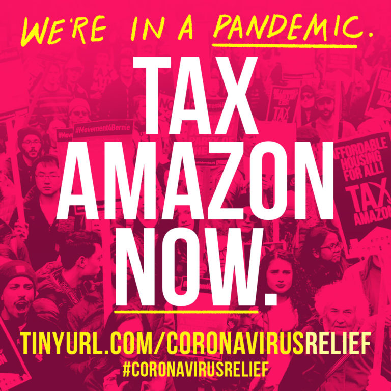 Tax Amazon: Big Business Needs to Pay for the Failures of Capitalism!