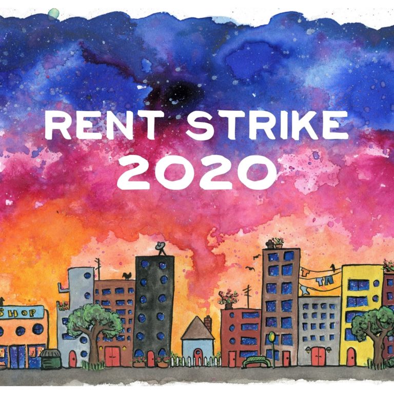 Rent Strike May 1 – Can’t Pay, Won’t Pay!