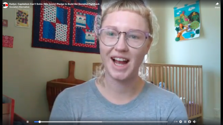 Video: Capitalism Can’t Solve This Crisis! Pledge Now.