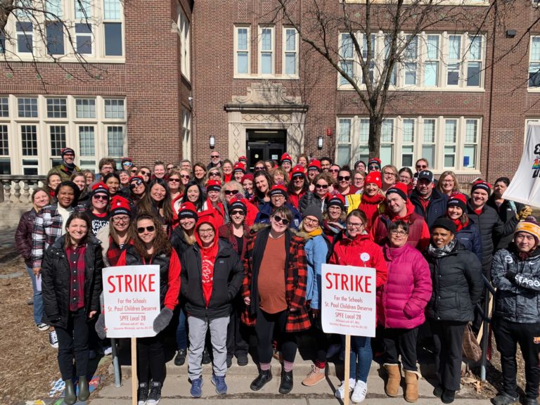 Before COVID-19: #RedForEd St. Paul Educators Strike