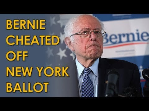 New York Democrats Cancel Presidential Primary, Disenfranchising Bernie Supporters