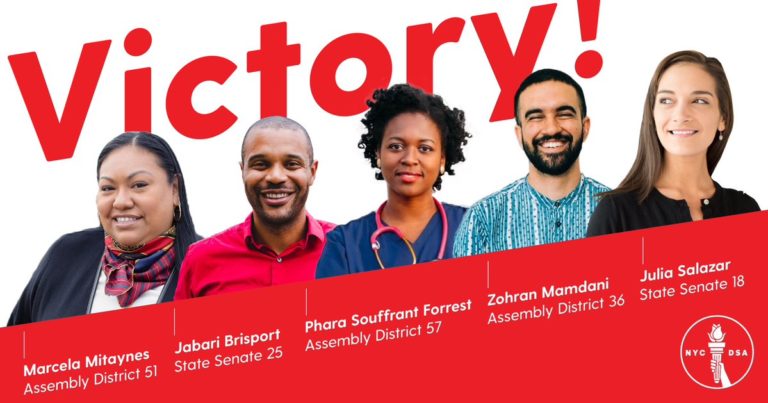 DSA Candidates Sweep New York State Primaries — Socialist Alternative Statement on Next Steps for the Socialist Movement
