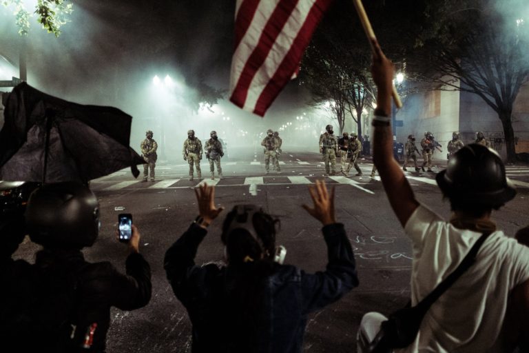 Federal Troops Pushed Back in Portland and Seattle