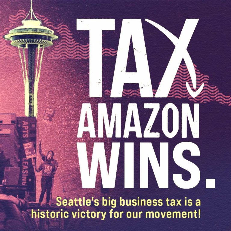 Historic Tax Amazon Victory in Seattle!