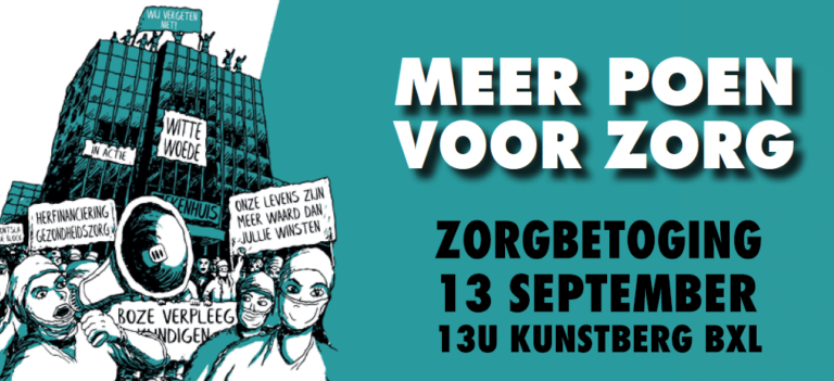 International Solidarity with Belgian Health Workers’ Demonstration