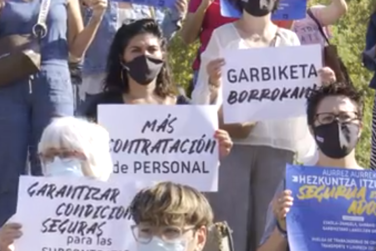 Basque Country Strikes: A Safe and Consensual Return to Our Schools