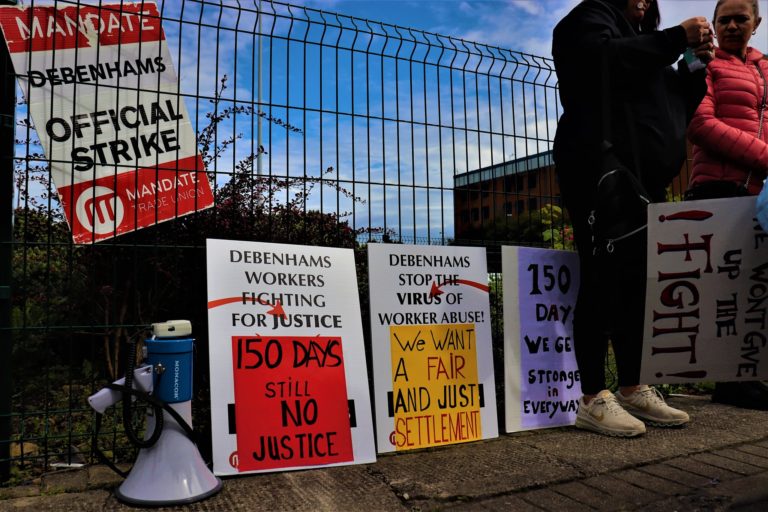 International Socialist Alternative in Action: Irish Retail Workers Strike