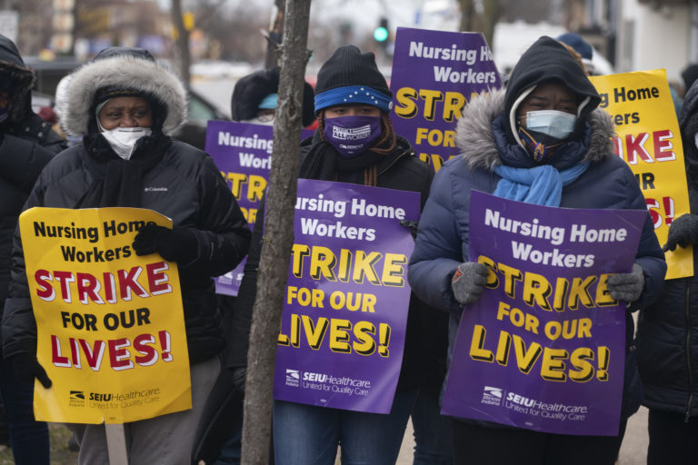 Socialist Alternative in Action: Healthcare Workers on the Picket Lines