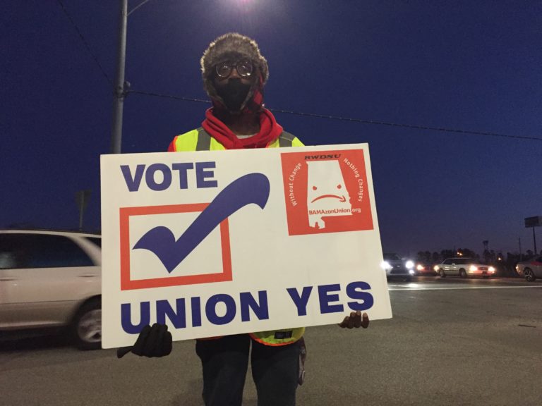 Socialist Union Leaders Say: Labor Must Go All Out to Support the Alabama Amazon Workers!