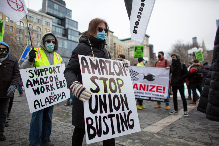 Union Busting is Disgusting: National Solidarity Actions with BAmazon Union