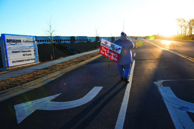 Amazon Looks to Courts to Defeat Bessemer Union