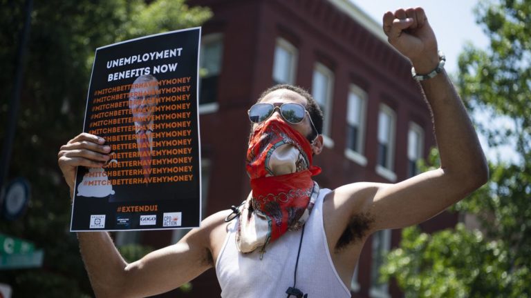 Give us Decent Jobs or Unemployment Benefits!