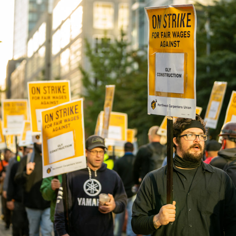 Video: Striking Carpenters Speak Out after Escalation!
