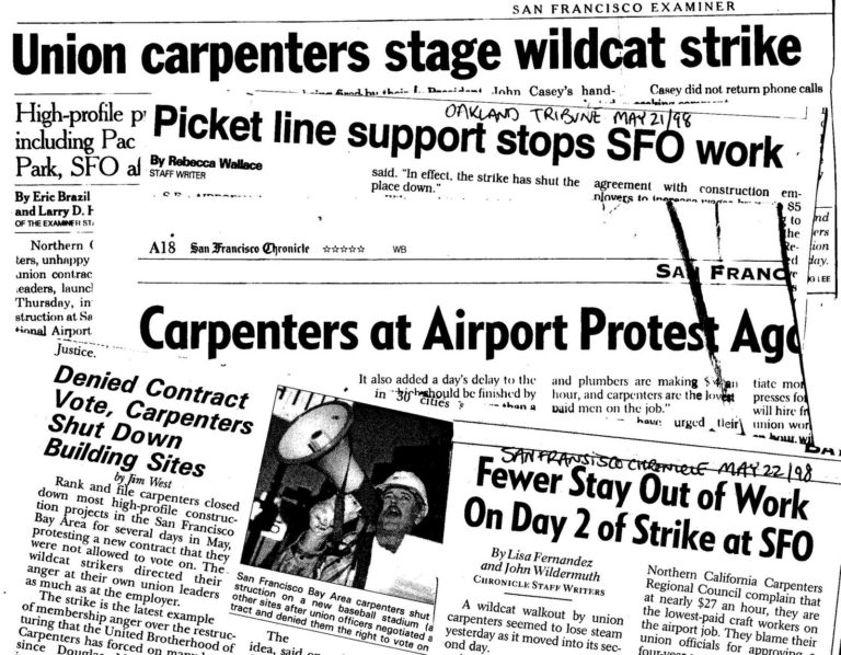 1999 Carpenters’ Wildcat Strike: What We Won and How