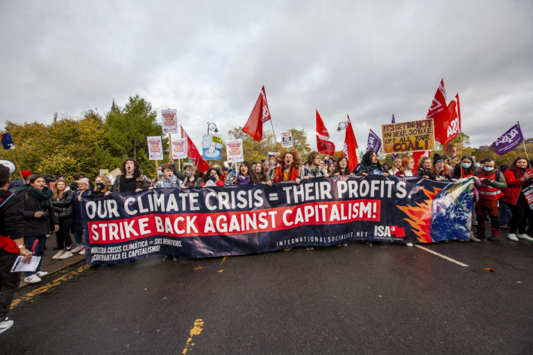 300 Revolutionary Socialists From Around the World Touch Down at COP26