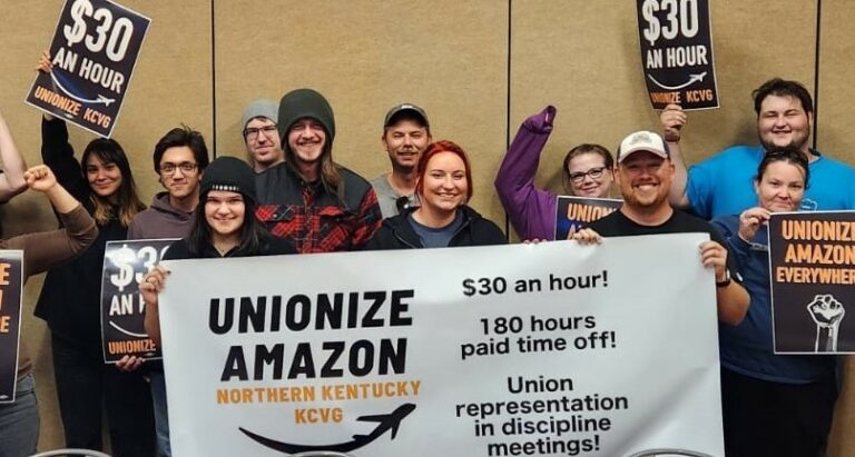 Amazon Air Hub Workers Launch Campaign For A Union And $30/Hour!