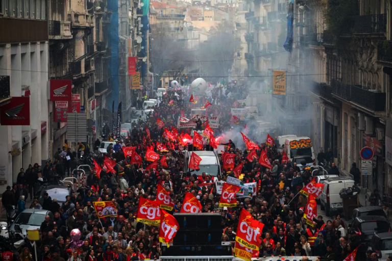 The Battle Against The Pension Reform In France Begins