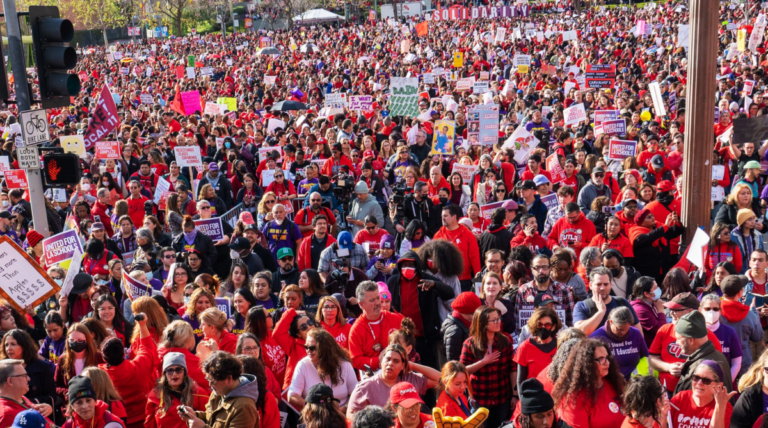 Workers Strike Back: On the Ground of a Historic Moment for LA Schools