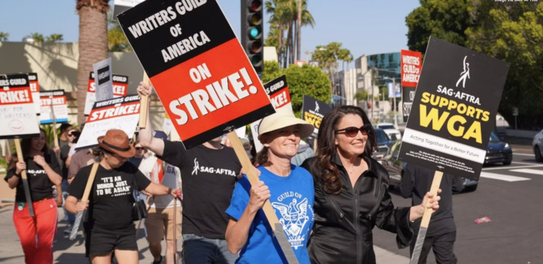 Actors Join Writers On Strike Against Greedy Studios