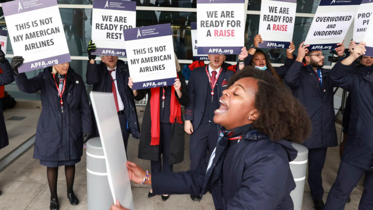 Flight Attendants Ready To Strike For Better Pay And Working Conditions!