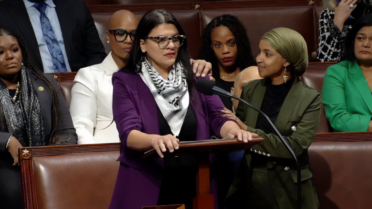 As Israel Bombs Gaza, Congress Targets Rashida Tlaib