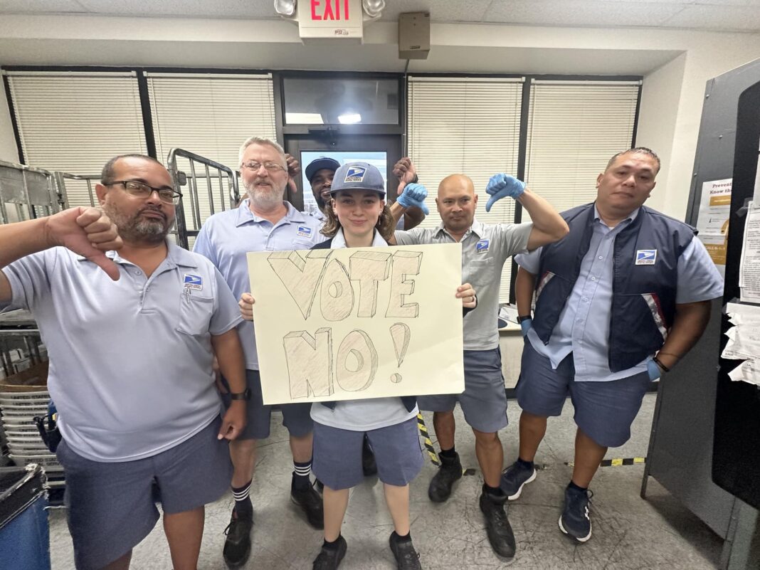 USPS Letter Carriers in NALC Reject Sellout Contract in Historic Vote