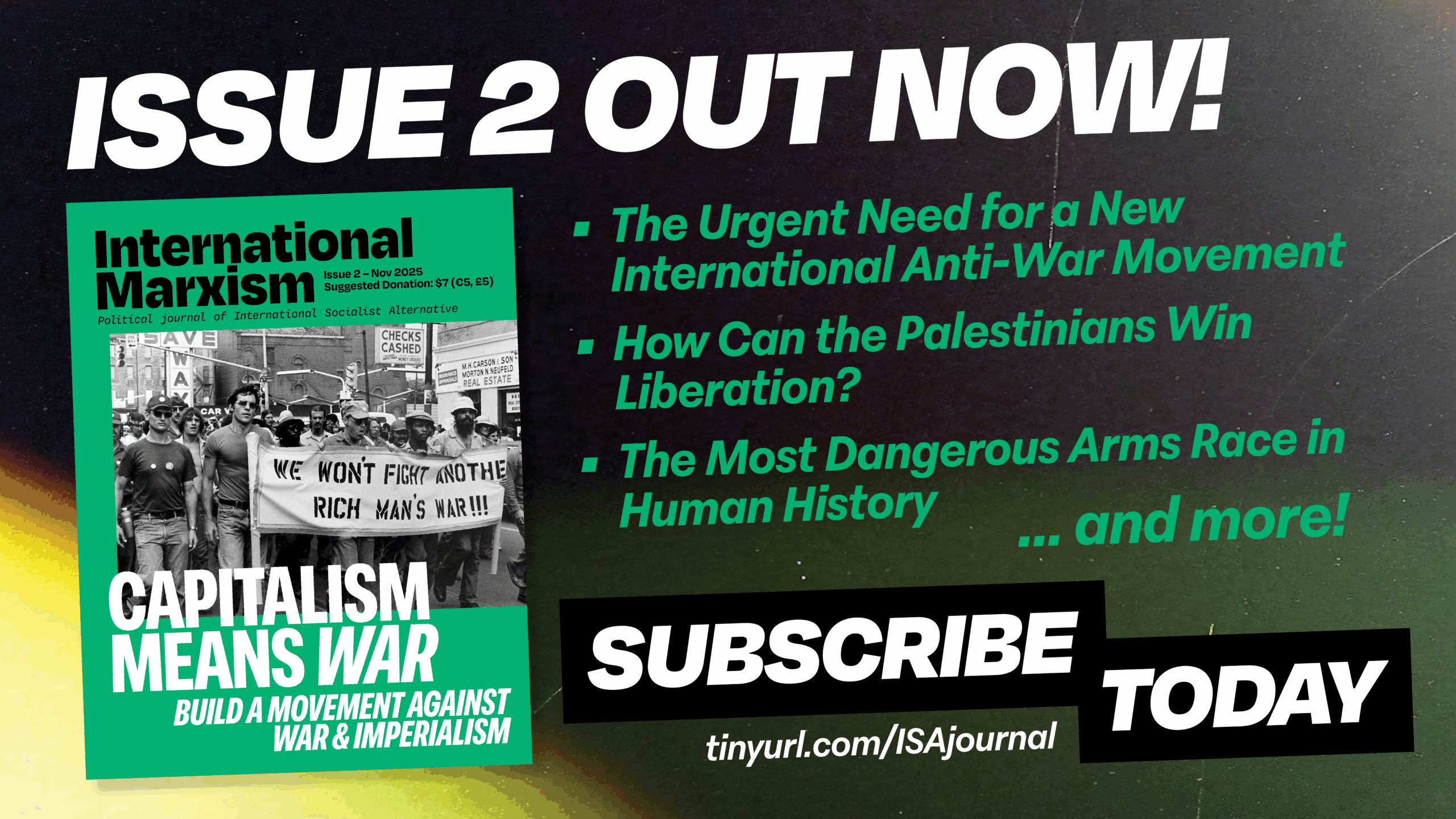 Capitalism Means War — Introducing International Marxism Issue #2