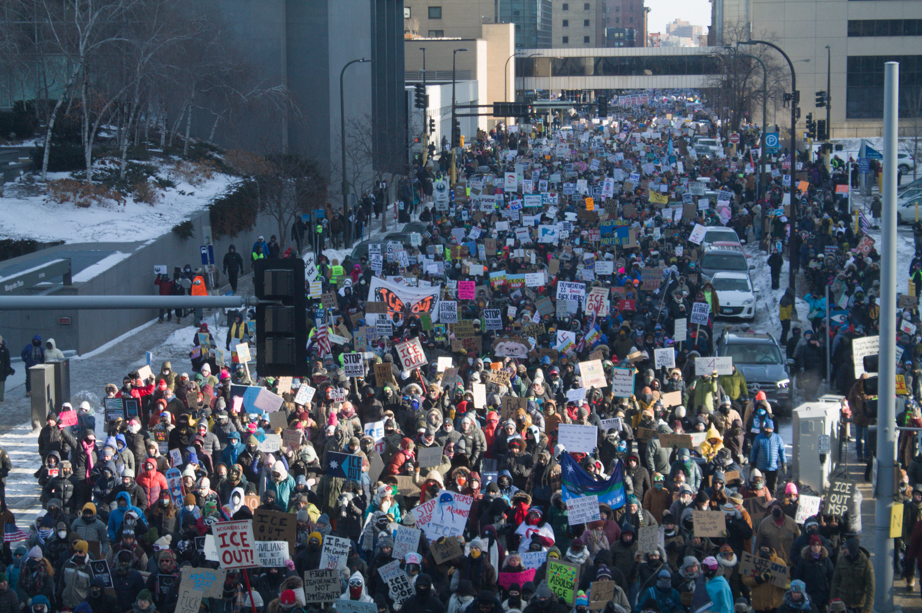 Minneapolis Strikes Against ICE